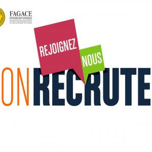 Le FAGACE recrute – (01) ASSISTANTE DE DIRECTION BILINGUE SENIOR (F) – SENIOR BILINGUAL EXECUTIVE ASSISTANT (W)